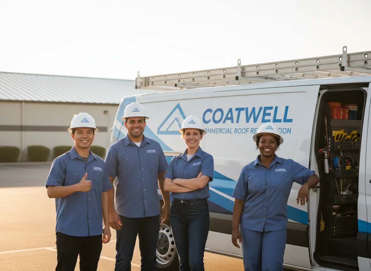 Commercial roof coating company in Kyle, WV